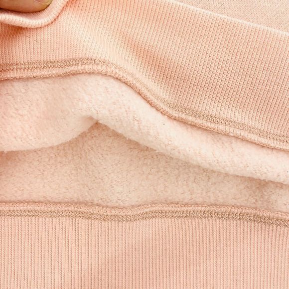 Rebecca Minkoff Jenn Cold Shoulder Sweatshirt Pink Medium 6 - Picture 7 of 11
